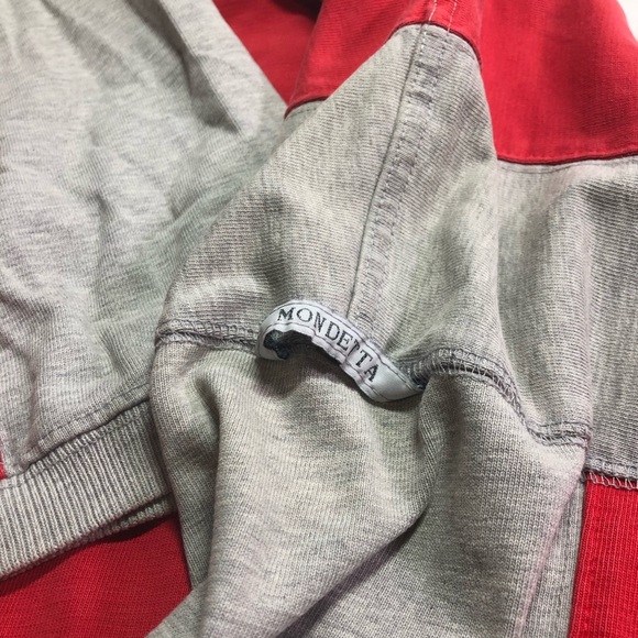 Vintage Mondttta Canadian Rugby Shirt Short Sleeve Mens Large - Picture 10 of 16